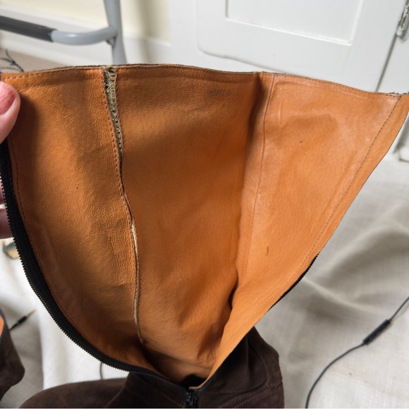 J Crew brown suede tall boots - Picture 12 of 13